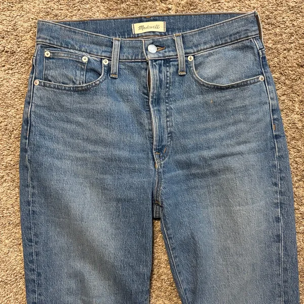 Madewell The Perfect Vintage Full Length Jeans in Sanderson Wash Size 28‎ - Image 4