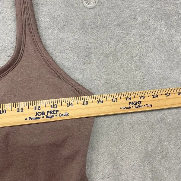 Prana Heliana Racerback Tank Top Womens OS Brown‎ Sleeveless Moisture Wicking - Image 4