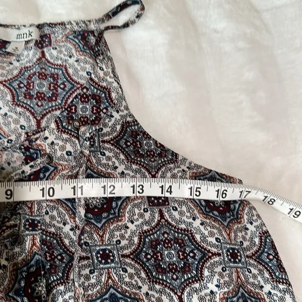 Paisley MNK tank top | size medium - Image 4