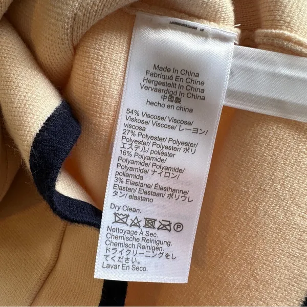 J.Crew Tipped Sweater Blazer Ivory White XS Button Cardigan Sweater - Image 7