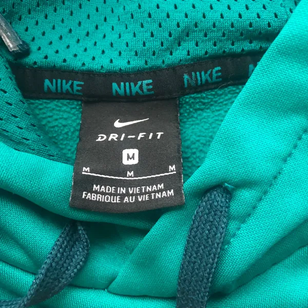 Nike Hoodies Logo Sweatshirt Teal - Image 4
