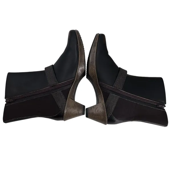 NAOT REFLECT Brown Mid Calf Boots Women's Size‎ EU 38 US 7 Side Zipper - Image 5