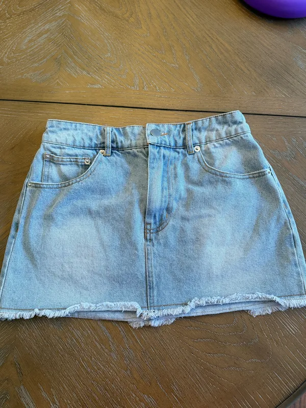 Altar’d State denim mini skirt - Image 2