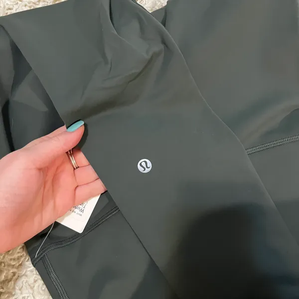 Lululemon Wunder Train 25” Smoked Spruce Leggings Size 4 - Image 2