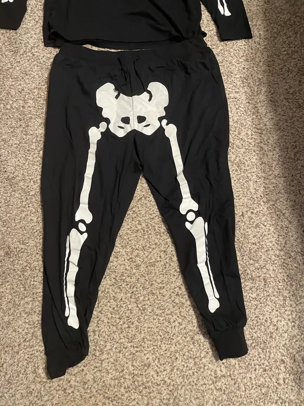 Serra Aldi Skeleton Halloween Pajamas - Image 4