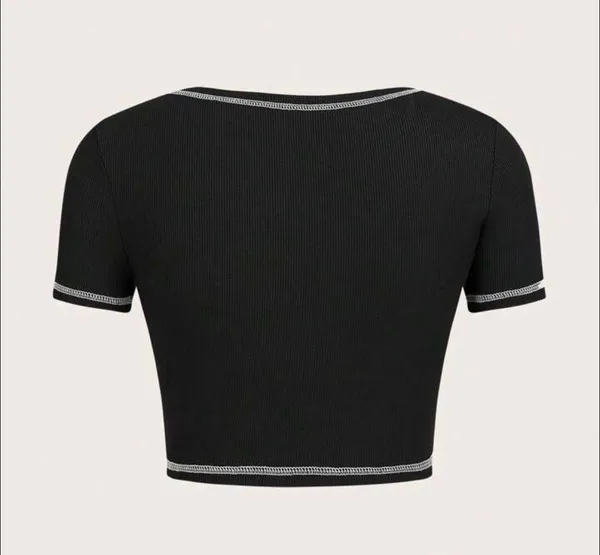 Cropped Baby Tee Size XS - Image 4