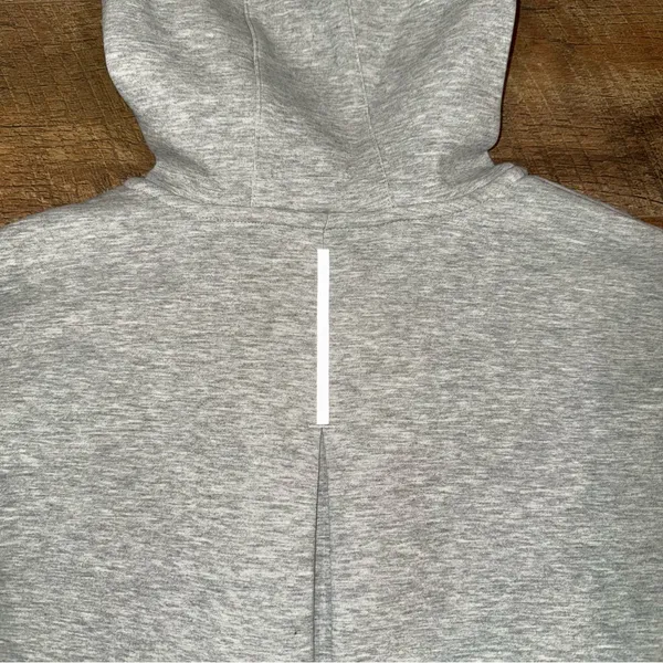 New Balance 247 Sport Full Zip Hoodie Women's Offset Zip Extended Length - Image 9