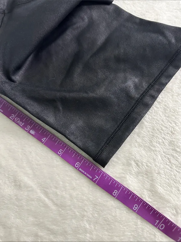 CALIA Black High-Waist Bike Shorts - Image 7