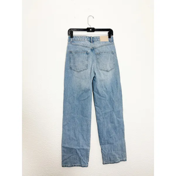 Zara Jean Z.03 Regular Fit High-Waist Long Length Size 4 Light Wash 8228/224/427 - Image 14