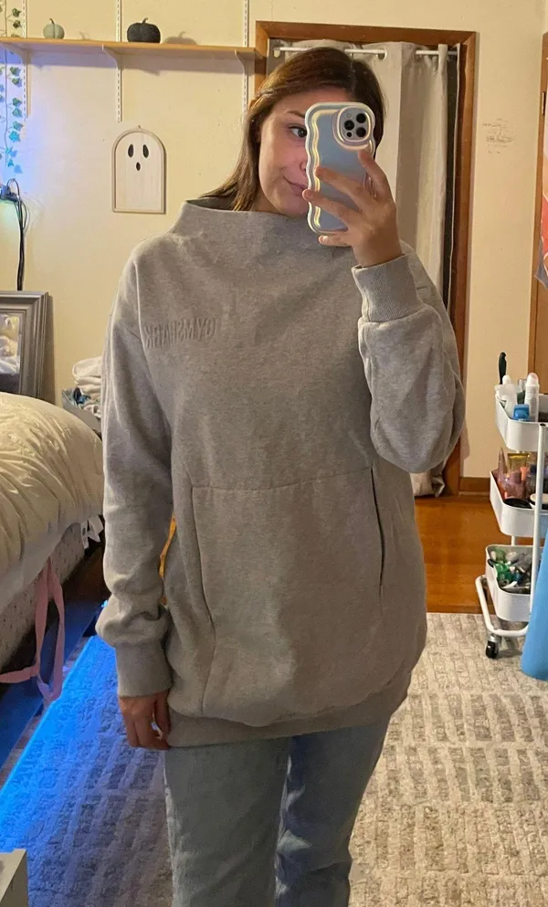 Gymshark Mock Neck Sweatshirt - Image 4