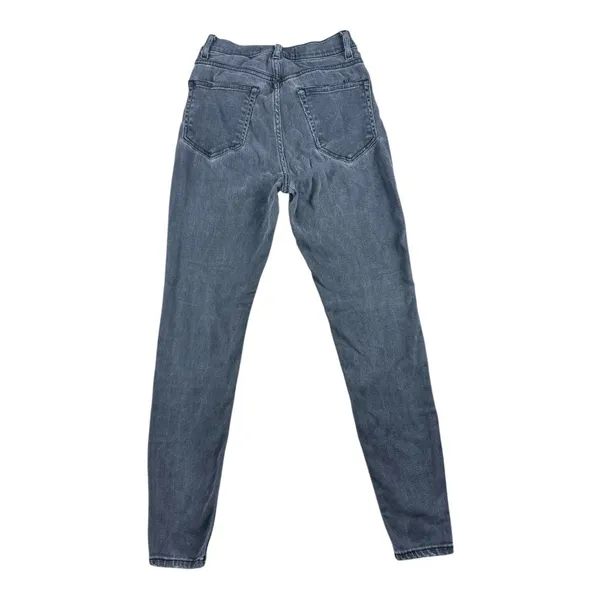Reformation Selma High & Skinny Jeans Fraser Grey Wash Size 26 Sustainable - Image 8