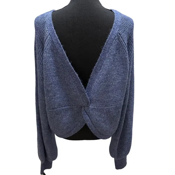 Gianni Bini Reversible JoJo Sweater Knit Size XL Wool Blend‎ MSRP $89 NWT - Image 4