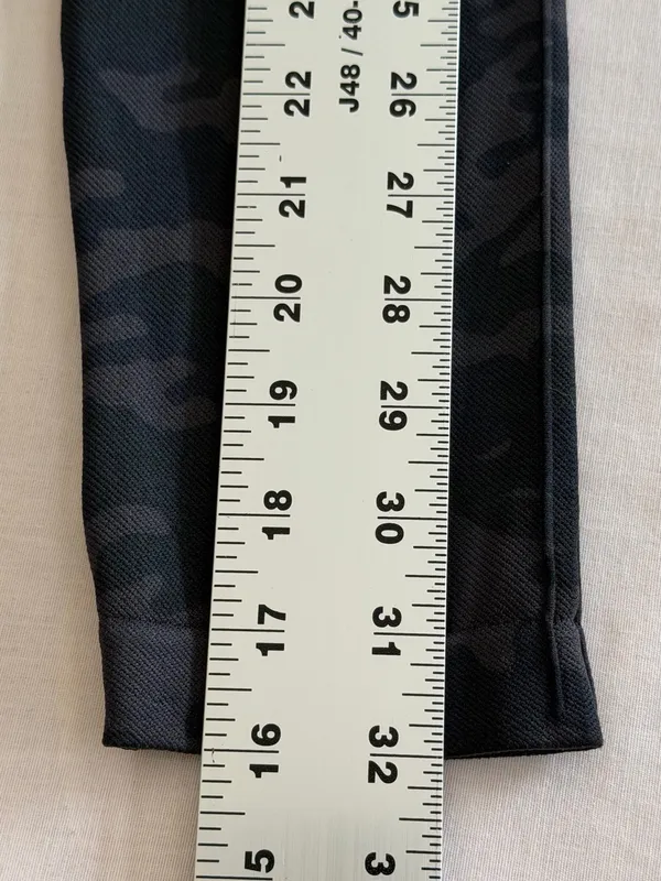 SPANX Leggings Look at Me Now High-Waisted Seamless Black Camo Size M - Image 2