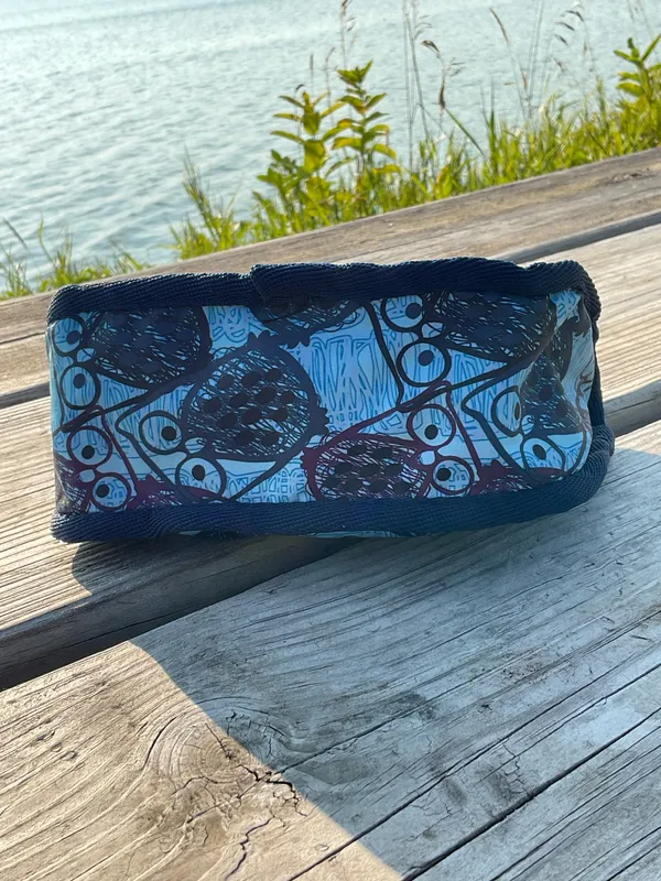 Cute Owl Cosmetic Toiletry Bag 2-Compartment Travel Organizer - Image 5