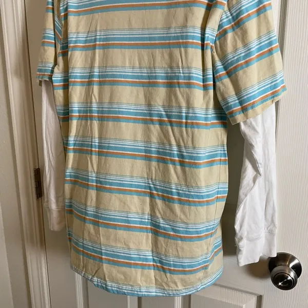 Hello Kitty & Friends Sanrio Kawaii Mart Striped Long Sleeve Tee - Large - Image 10