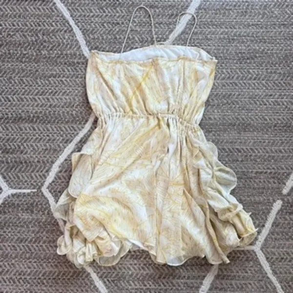 Alexis Asia Georgette Mini Dress Sz XL - Image 7