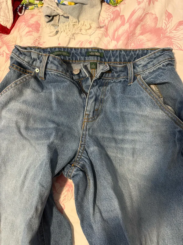 Wild Fable Low-Rise Wide-Leg Baggy Jeans - Image 3