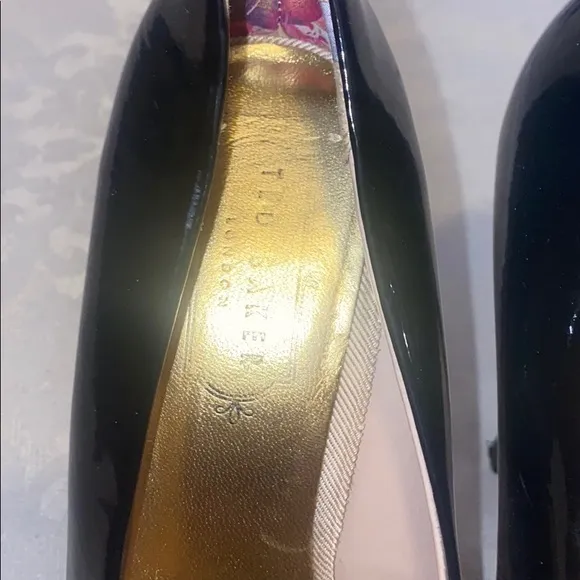 Ted baker black svana‎ 5 platform pumps women’s size 5.5 - Image 3