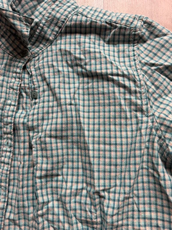 Vintage button up Green Size M - Image 2