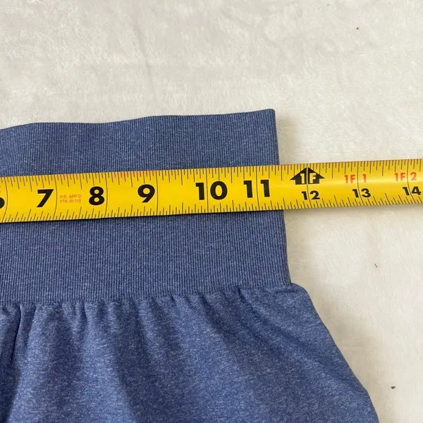 NVGTN Blue Pro Seamless High Rise Shorts Small Women - Image 7