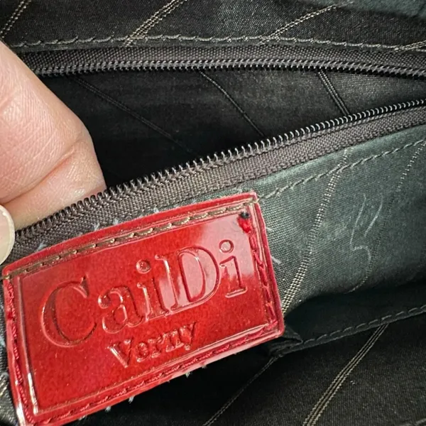 Caidi Collection Red handbag Black - Image 5