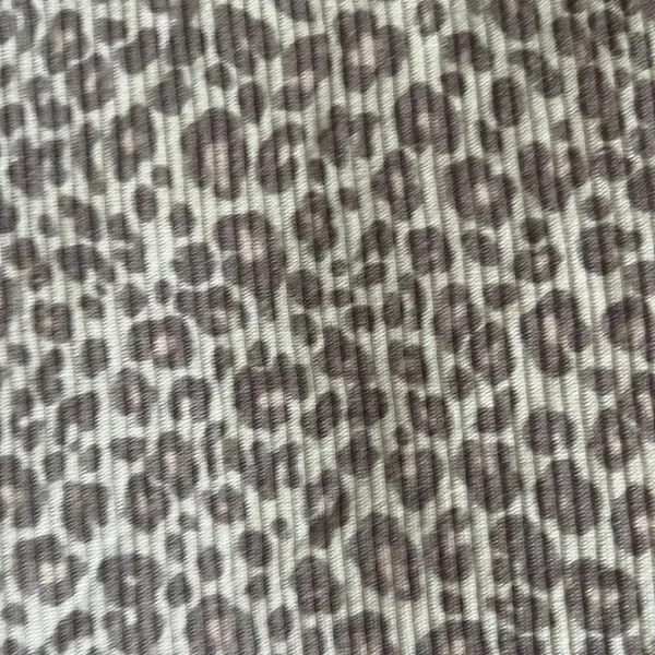 American Eagle Outfitters Soft & Sexy Rib Cheetah Print Ruffled trim Top - Image 5