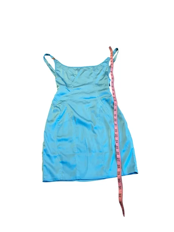 OH POLLY blue mini dress nwt - Image 3