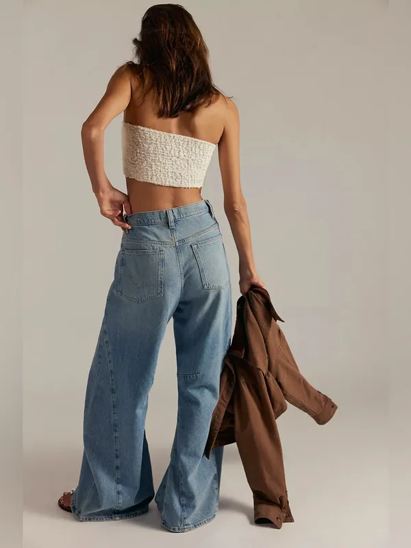 Free people Eden High Slouchy Flare Jeans - Image 2