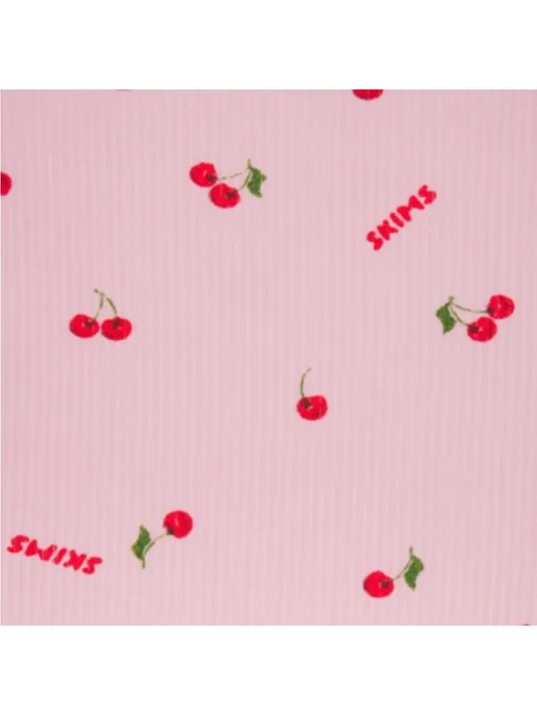 SKIMS Valentine’s Collection Soft Lounge Short Sleep Shirt Cherry Blossom Small - Image 3