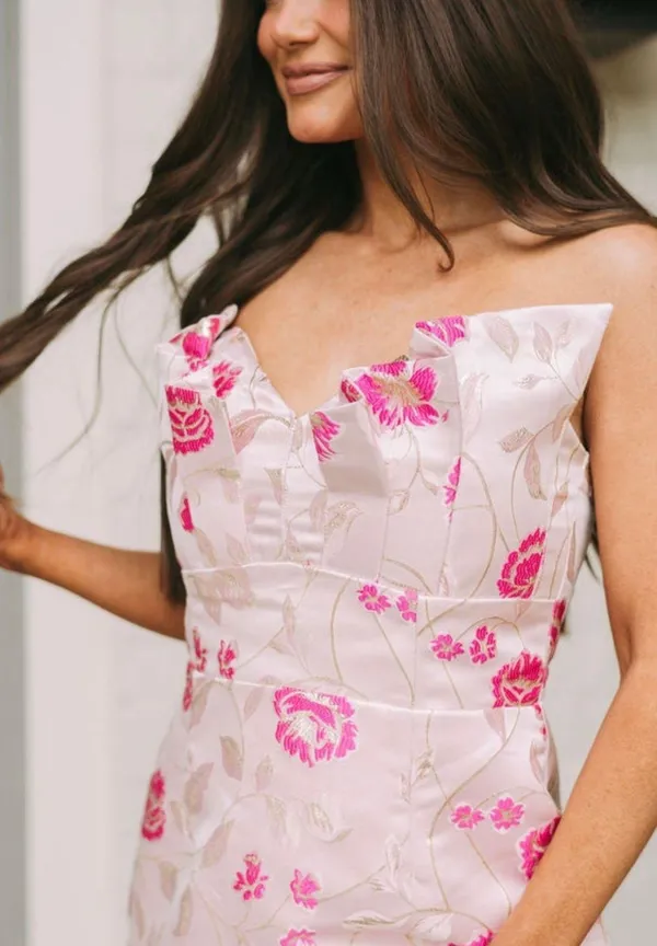 These Three Boutique Dress - Pink - Image 3