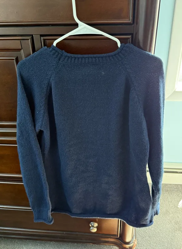 Boutique Lobster Top Blue Size L - Image 3