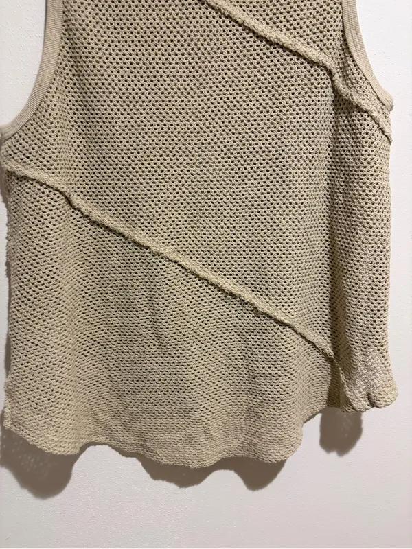 Free People We The Free Shore Side Muscle Tank in Dunes - Image 10
