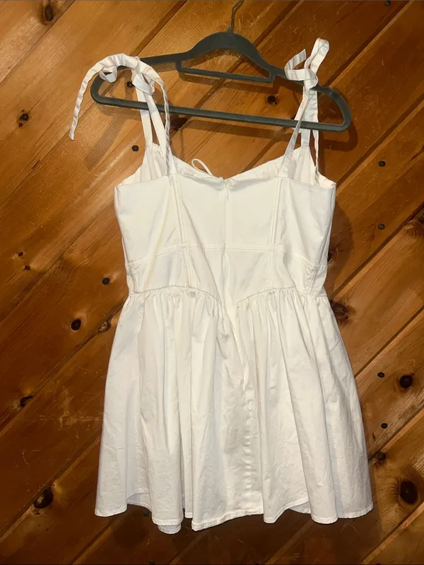 For love & lemons Jessie white corset mini dress - Image 8