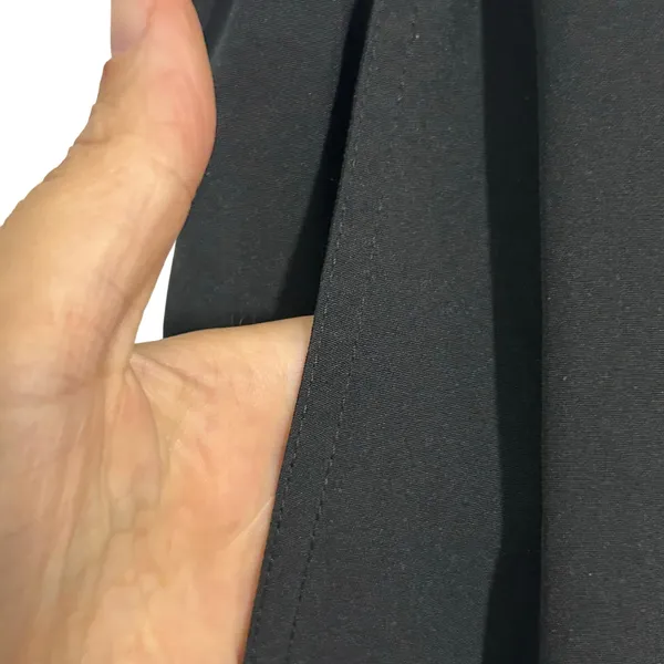 Fabletics black capri jogger pants stretchy yoga running medium loungewear - Image 7