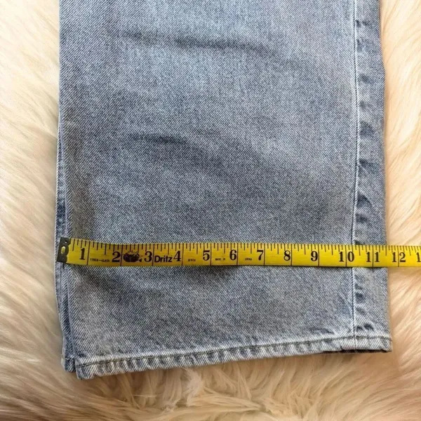 H&M Button Fly Straight Leg Jeans Size 10 - Image 9