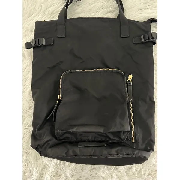 Timbuk2 Convertible Backpack Tote Rucksack in Jet Black Lug‎ - Image 2