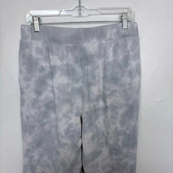 Aerie Light Blue Tie Dye Straight Leg Sweatpants Casual Size Medium - Image 6
