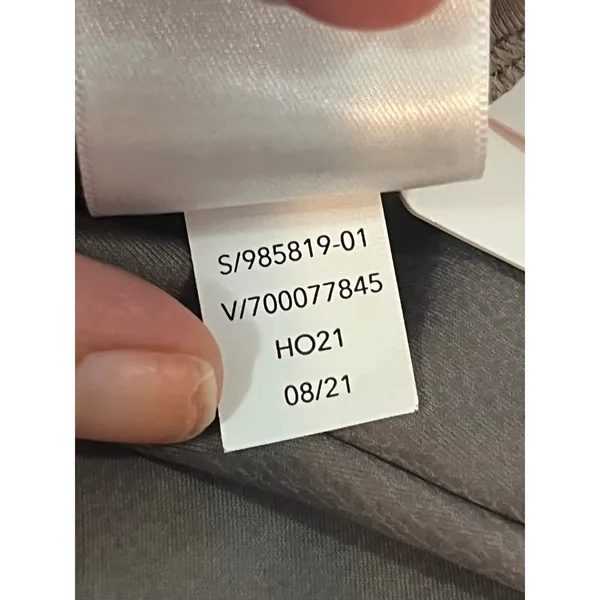 Athleta Delancey Gleam Moto Tight Leggings Taupe S Shiny Biker Athleisure New - Image 13