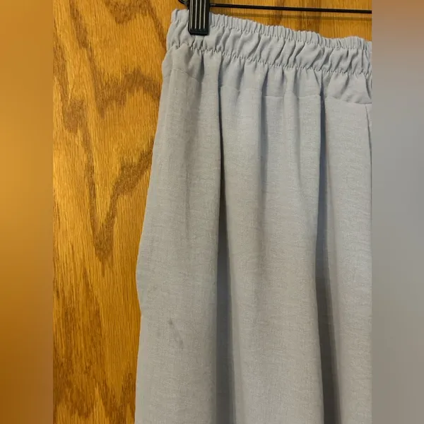 Sorella Wide Leg Light Gray Pants - NWT - Size S - Can fit larger - Image 9