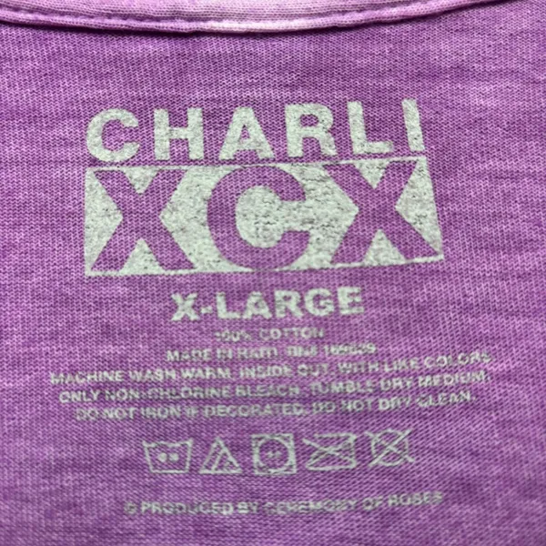 Charli XCX Everything is Romantic Brat Album T-Shirt Size Extra Large - Image 4