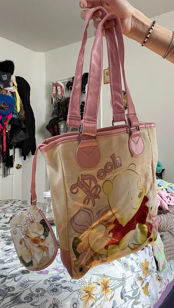 Vintage Winnie the Pooh Disney Purse - Image 3
