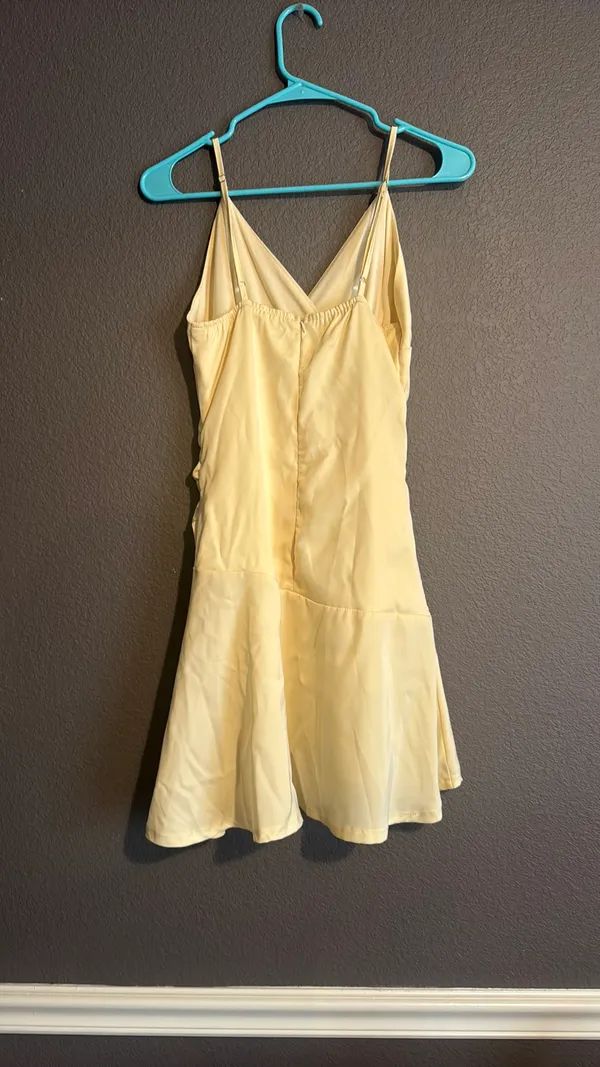 Yellow Mini Dress - Image 2