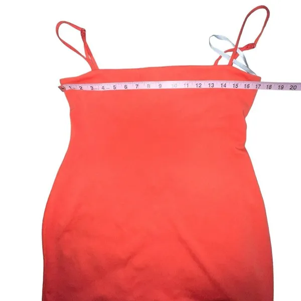 Lovers + Friends Olsen Mini Dress Coral Women Size Large Lined Sleeveless New‎ - Image 6