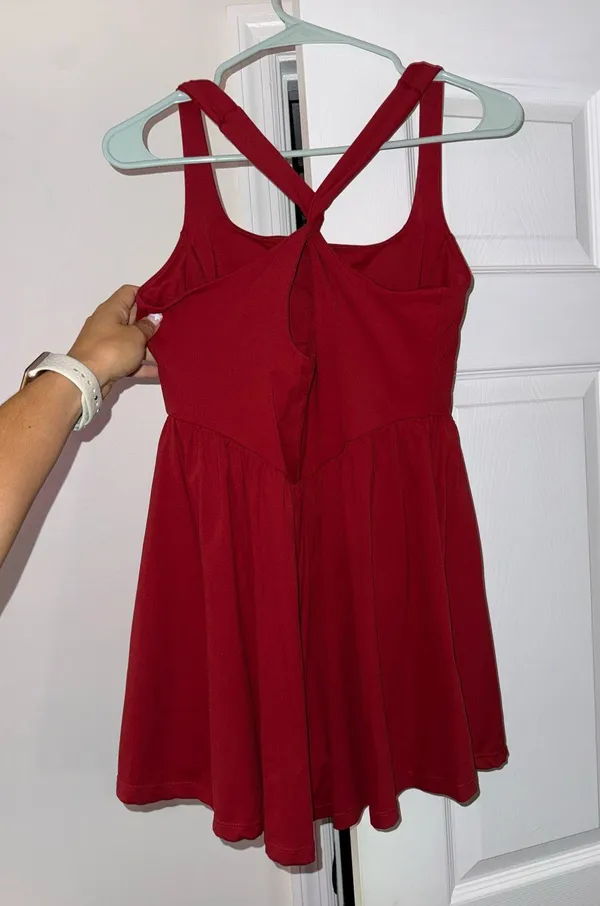Halara Red Amazon Athletic Dress - Image 4
