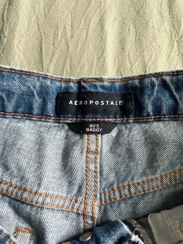 Aeropostale 90s Baggy Jeans High-Rise - Image 3