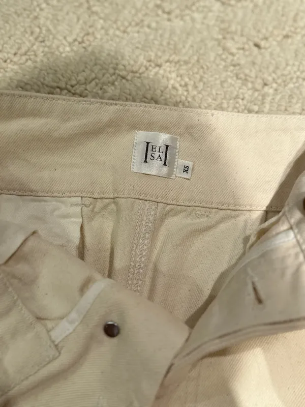 Helsa Denim Mini Skirt  - Image 6