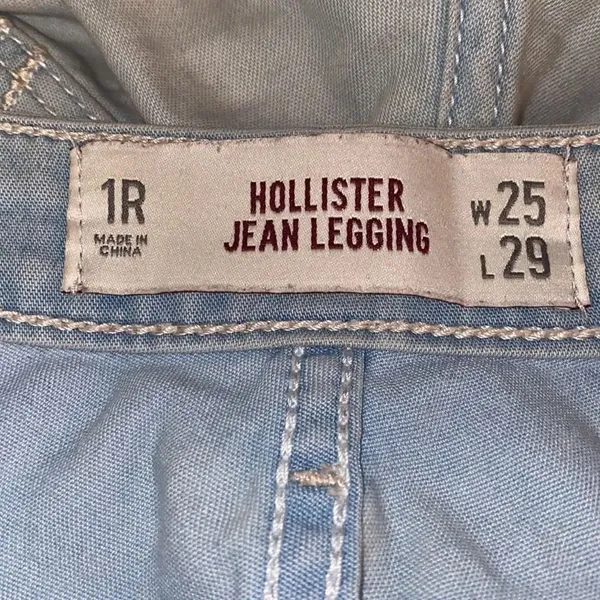 ✨ Hollister Jean Leggings Washed Light Blue✨ - Image 5