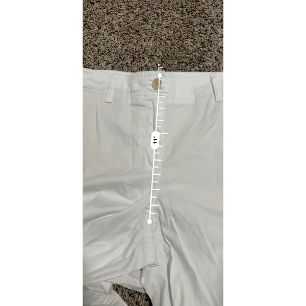 Talbots White Heritage Twill Everyday Chino Pants Womens Size 6 Straight Leg - Image 7