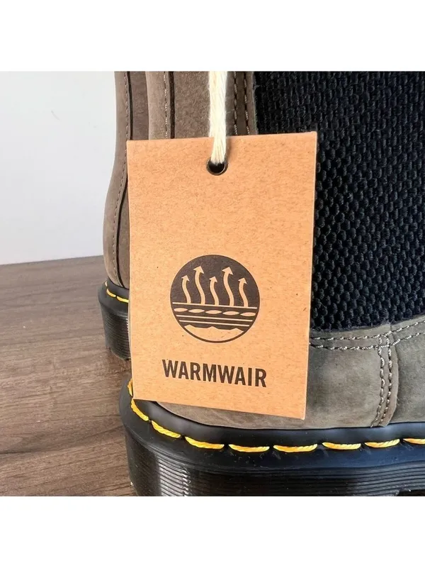 Dr. Martens Women’s Leonore Faux Fur Lined Nubuck Chelsea Boot Size 6 #666 - Image 2
