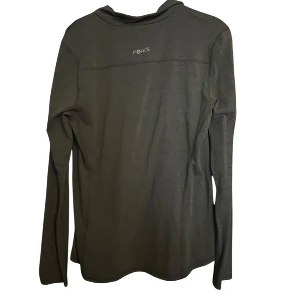 Carhartt Women's For1/4 Zip Lightweight Pullover Olive Green - Image 8